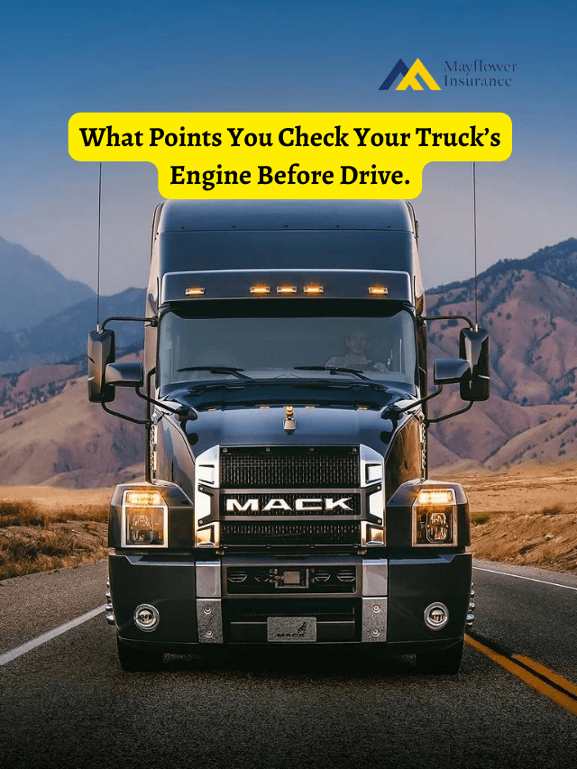 What Points You Check Your Truck’s Engine Before Drive.